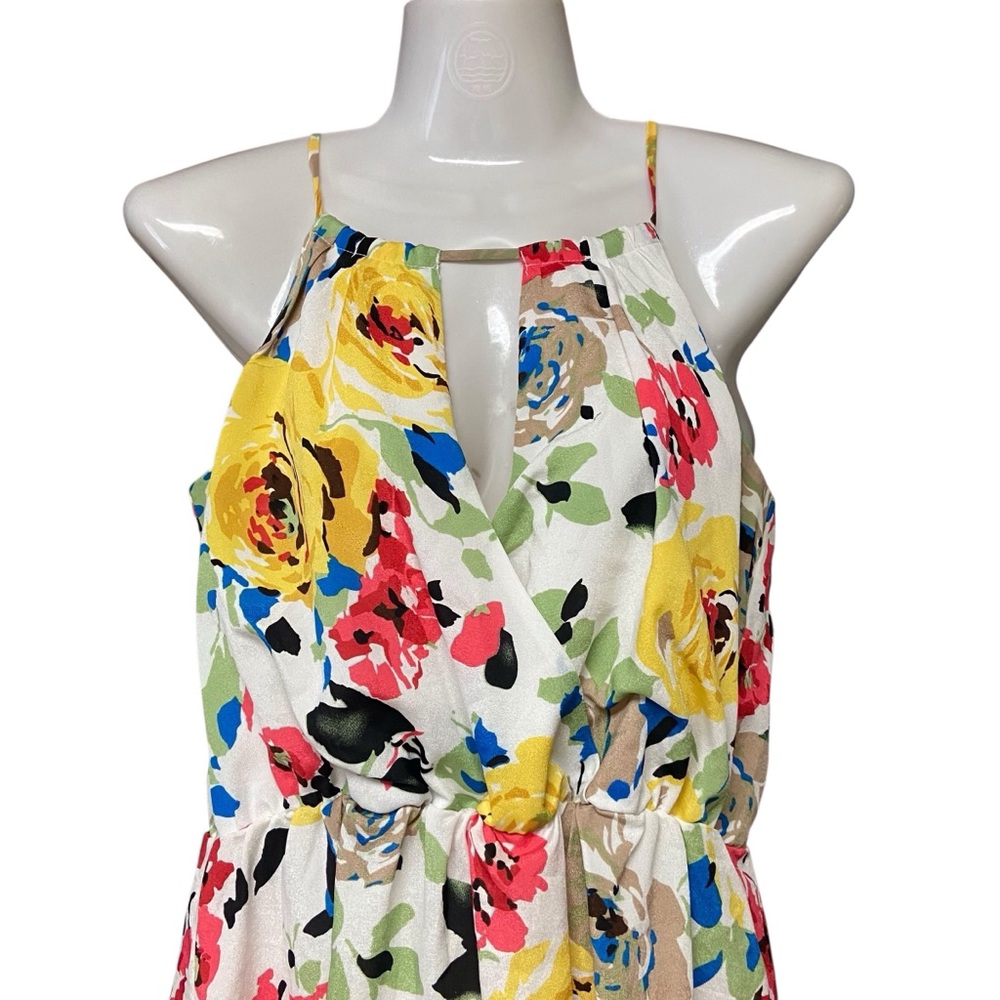 Charlotte Russe Dress Floral Women's Multi Colored Dress - Picture 2 of 10